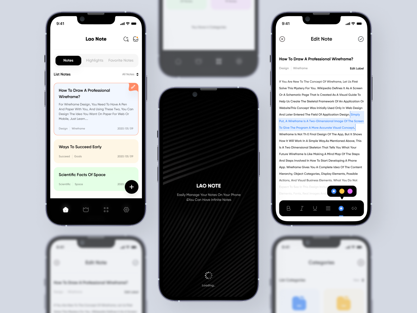 Note App 🚀🔥 app clean daily ui design designer figma interface message minimal mobile mobile app mobile ui notes app reminder sticky notes task todo ui ux ux design