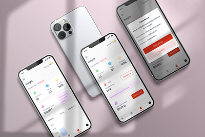 Riders Insight Page | AmatNow delivery app design ecommerce insight rider app rider insight small business ui ux design