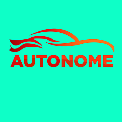 Driverless Car Logo amazing app branding creative design graphic design illustration logo minimalist typography ui ux vector