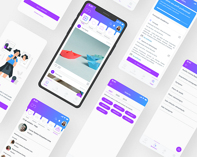App On intranet design ui ux website