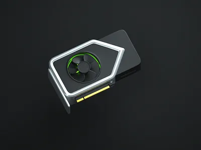 RTX4000 Graphic Card 3d artwork graphic design modeling render