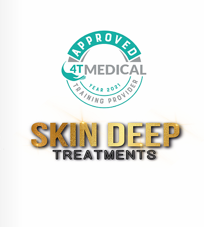 Approved (SKIN DEEP) LOGO icon logo text logo txet icon logo