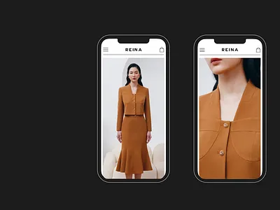 REINA brand design brand identity brandguide branding design illustration logo typogaphy ui vector