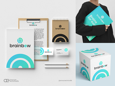 BRAINBOW Logo anouarechchafik brand brandidentity branding casablanca creative creativeidea creativelogo design freelancer logo logodesigner marrakech moroccanartist moroccandesigner morocco