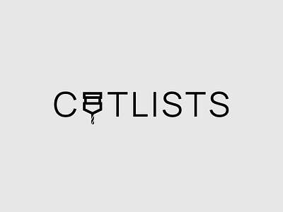 Cutlists brand branding cut design elegant flat flute furniture graphic design logo logotype mark minimalism minimalistic modern sign
