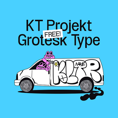 KT Projekt - Free Grotesk Typeface font fonts grotesk sans serif serif type typeface typography