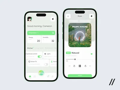 Smart Voice Assistant android animation app app design app ui assistant dashboard design interface ios mobile mobile app mobile design mobile ui music query smart home ui ux voice