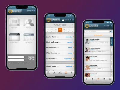 Scheduling and Training Mobile Application app design date picker ios app launchpad list mobile mobile app mobile design product design schedule app springboard training app ui ui ux uiux ux