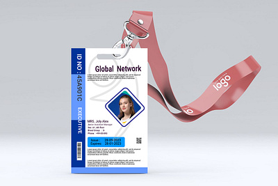 ID Card Design ai app branding design graphic design id illustration logo ui vector