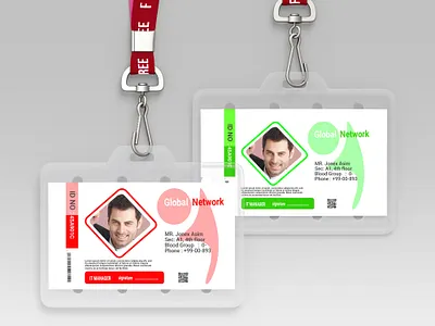 ID Card Design ai app branding design graphic design id illustration logo ui vector