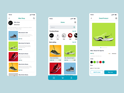 E-Commerce App app graphic design ui ux