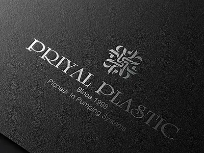 Priyal Plastic Brand Logo Design | WebsManiac Inc. logo logo design logo designer logo designing logo designs websmaniac