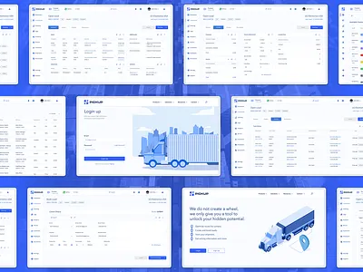 Logistic Management System dashboard