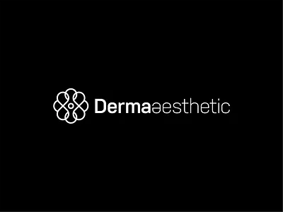 Dermaaesthetic Logo Design derma design golden ratio graphic design iconic illustration logo logo design logotype monogram logo typography