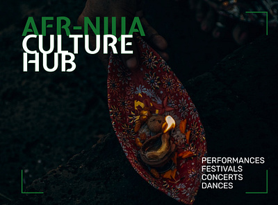 Culture Hub Africa ui uiux uiuxdesign ux websitedesign