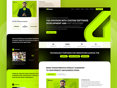 Altisian Website Design branding design logo ui uidesign ux website