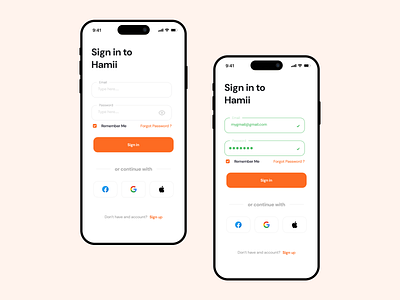 Home Service App – Sign-In Page UI best design best figma deisgn clean ui design designing figma home service app mobile app modern ui sign up page sign up screen ui uiux unique design user friendly design ux