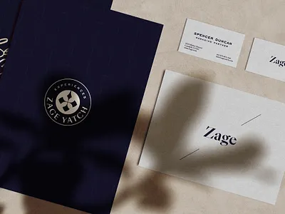 Zage Yatch Service 3d branding design graphic design illustration logo typography ui ux