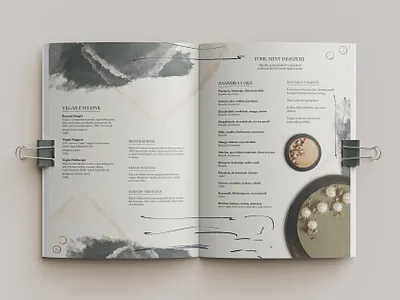 Zabhegyező Gastro Lounge - menu design graphic graphic design menu print restaurant