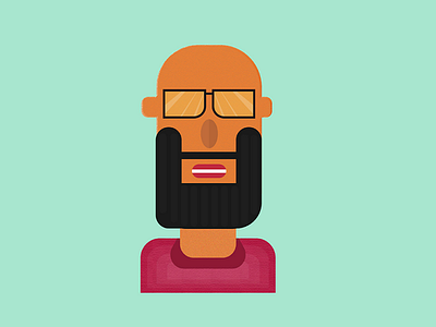 Flat Design Character - Face illustrations character flat illustration