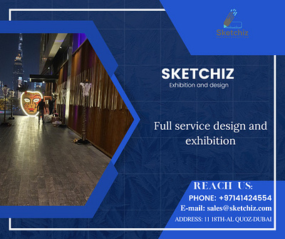 Sketchiz Design & Exhibition 3d animation branding graphic design logo motion graphics ui