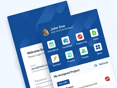 Attendance App attendance app attendance mobile app design mobile app ui ui design