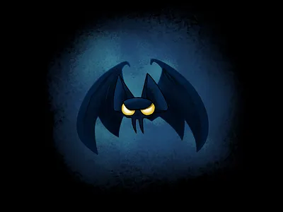 lil' prick animation bat cartoon characterdesign characterdesigner conceptart cool design halloween illustration illustrator spookyfigures