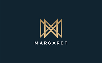 Margaret Logo Design brand branding business logo company logo creative logo design graphic design logo logo design logo maker logo type minimal minimalist logo vector