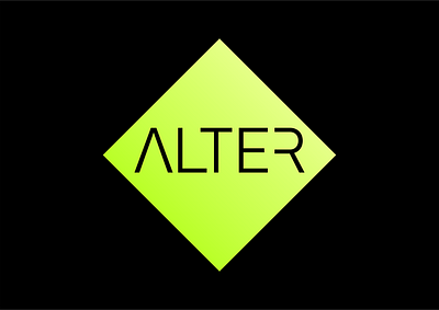 Alter, Logo. branding graphic design logo ui