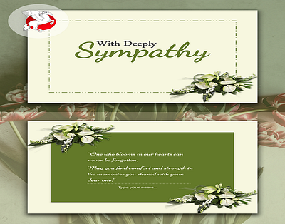 Sympathy Card Template Word Design card templates design editable templates free templates graphic design printable printable templates sympathy card template templates