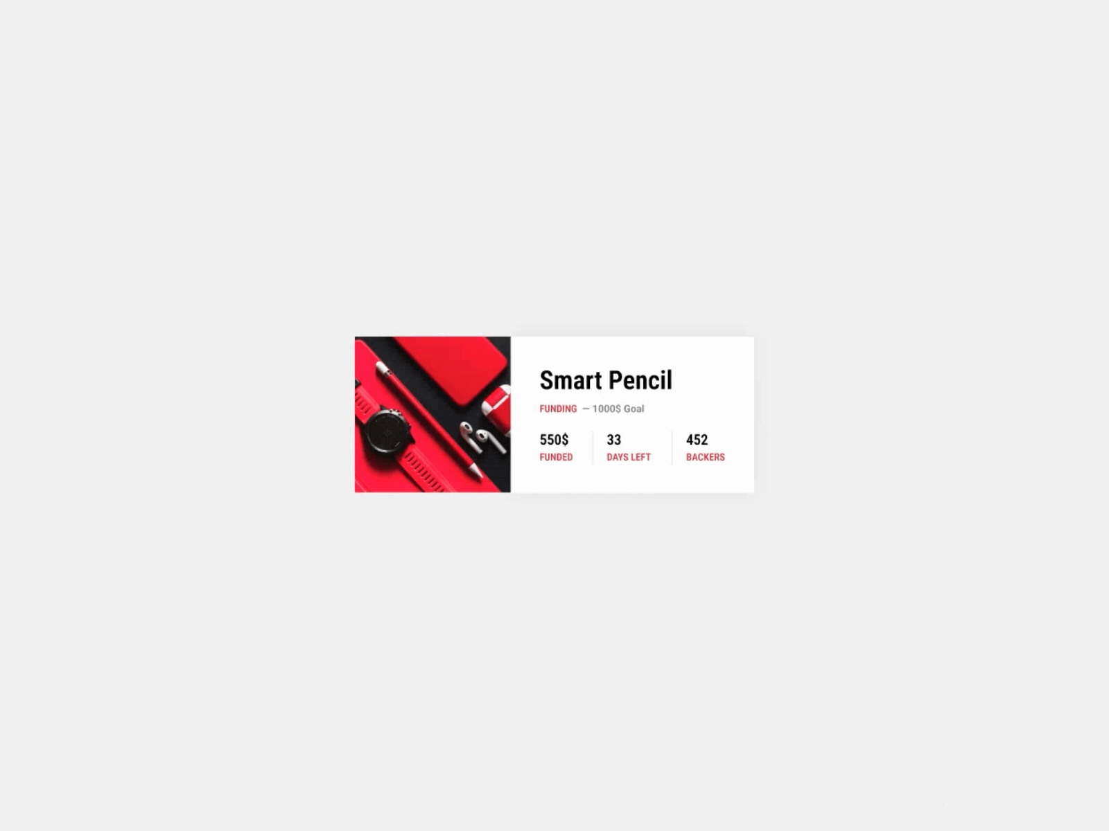 Daily UI 32 - Crowdfunding campaign animation app crowdfunding campaign daily ui daily ui day 32 dailyui day 32 design motion graphics ui ux