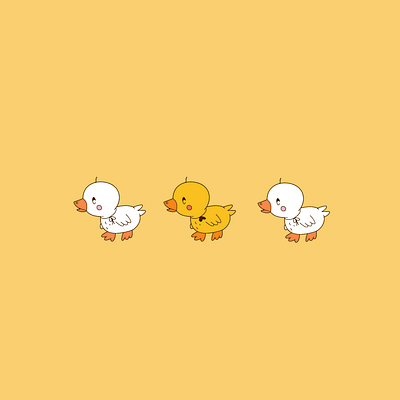 Inktober 13 - Kind baby duck cute design duck duckling illustration inktober kind