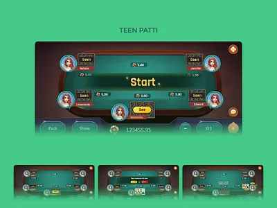 Starx - Online Gaming App card game design game game design game ui illustration logo ludo poker rummy teenpatti teenpatti ui unity unreal