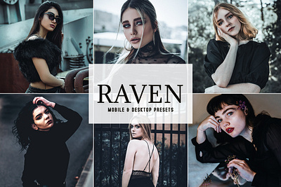 Free Raven Mobile & Desktop Lightroom Presets wedding presets