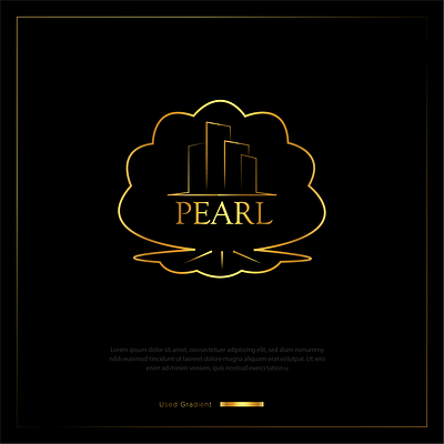PEARL | REAL ESTATE LOGO | UNUSED brand branding creative design designs graphic design illustration logo logos logotype pearl real estate
