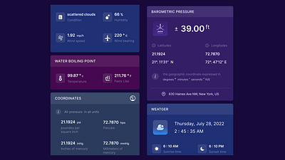 Weather Forecaster app design app logo ui