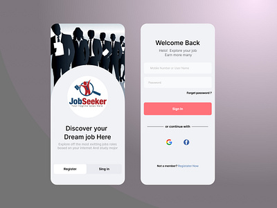 Job Application design graphic design illustration motion graphics typography u ui ux
