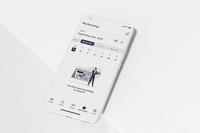 My Bookings | Daftarkhwan bookings calendar design mobile app mobile ui ui ui designs ux design