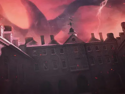 William & Mary Upside Down college halloween mind flayer stranger things university upside down william mary william and mary wren