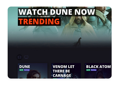 Netflix Clone Site branding design ui uiux ux