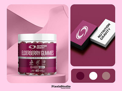 ELDERBERRY GUMMIES – Immune Support | Designed by PixelsStudio