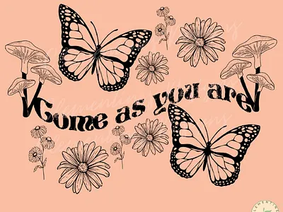 Come as you are PNG - Sublimation Download app branding design graphic design illustration logo typography ui ux vector