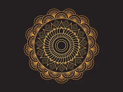 Mandala Design artwork. luxury