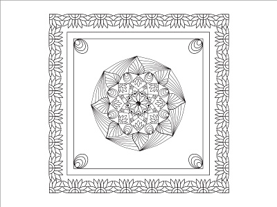 Mandala pattern Design artwork luxury