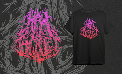 Logo Death Metal for T-shirt death metal logo death metal t shirt lettering death metal