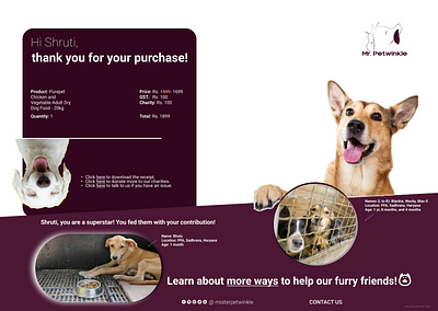 Daily UI challenge - email receipt branding dailyuichallenge design graphic design logo ui ux