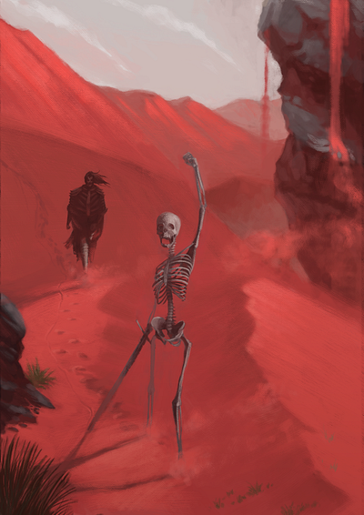 The Drifter art bookcover characterart characterdesign conceptart dnd fantasy rog scifi