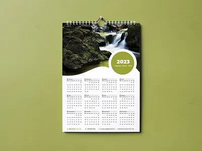 Wall Calendar 2023 Template Design 2023 2023 calendar 2023 wall calendar 2024 branding business card calendar calendar design calendar design 2023 calendar template design graphic design graphicsobai logo office calendar design popular print wall calendar 2023