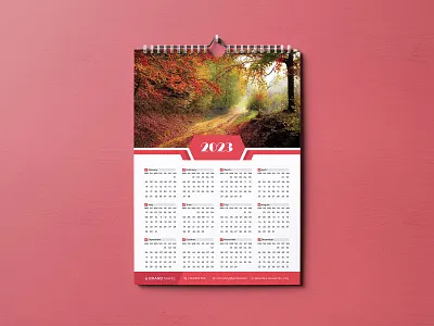 Wall Calendar 2023 Template Design 2023 2023 calendar 2023 wall calendar 2024 branding business calendar business card calendar calendar 2023 calendar template creative calendar 2023 design graphic design graphicsobai logo office calendar design popular print wall calendar wall calendar 2023