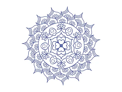 Luxury Mandala Design Pattern artwork. invitation